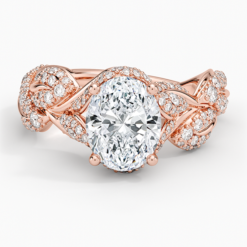 Olivia Diamond Ring (1 ct. tw.) - Oval Center Stone