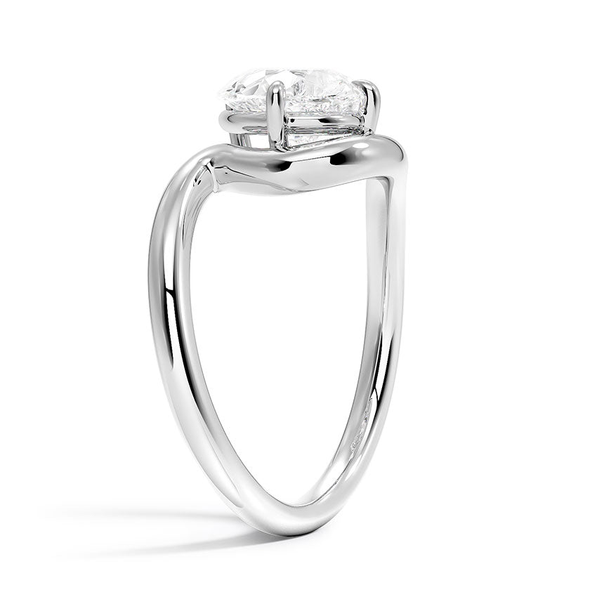 Aire Solitaire Ring