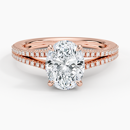 Icon Diamond Ring (1/3 ct. tw.) - Oval Center Stone