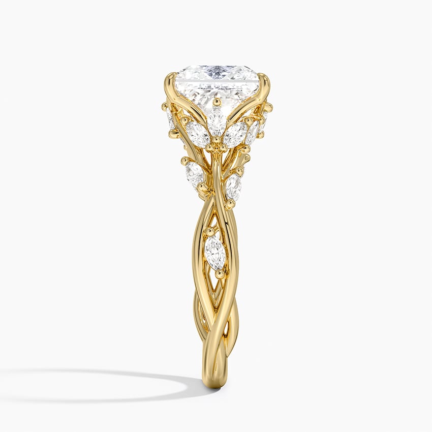 Secret Garden Diamond Ring (1/2 ct. tw.) - Princess Cut Center Stone
