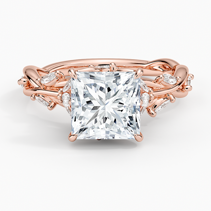 Secret Garden Diamond Ring (1/2 ct. tw.) - Princess Cut Center Stone