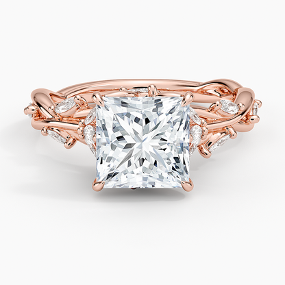 Secret Garden Diamond Ring (1/2 ct. tw.) - Princess Cut Center Stone