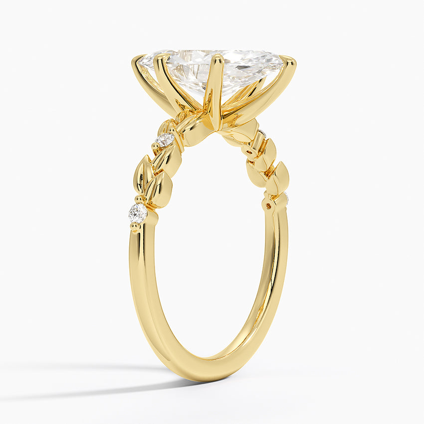 Briar Diamond Ring - Marquise Cut Center Stone