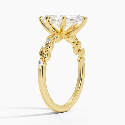 Briar Diamond Ring - Marquise Cut Center Stone