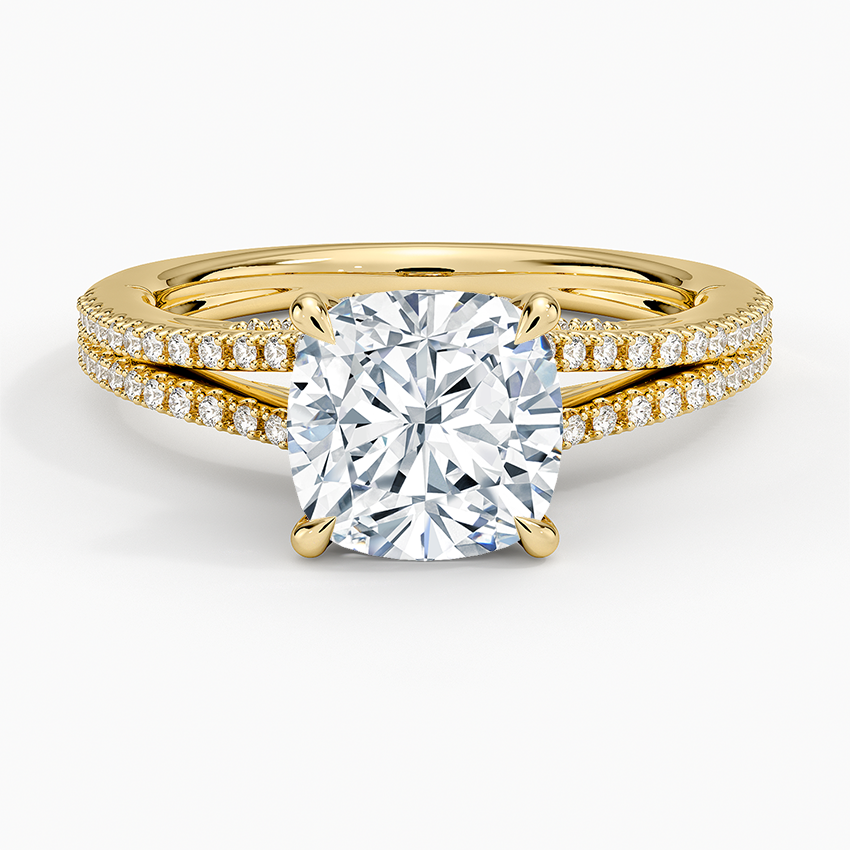 Icon Diamond Ring (1/3 ct. tw.) - Cushion Cut Center Stone