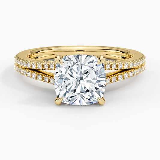 Icon Diamond Ring (1/3 ct. tw.) - Cushion Cut Center Stone