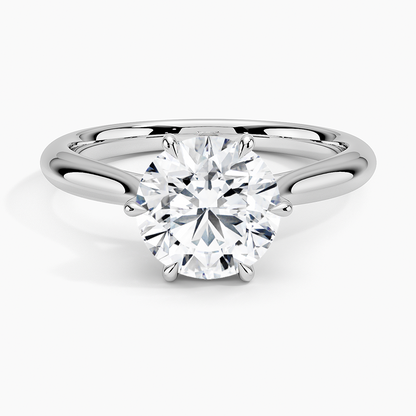 Catalina Solitaire Ring - Round Center Stone