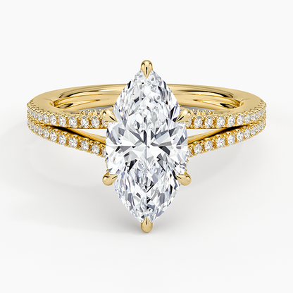 Icon Diamond Ring (1/3 ct. tw.) - Marquise Center Stone