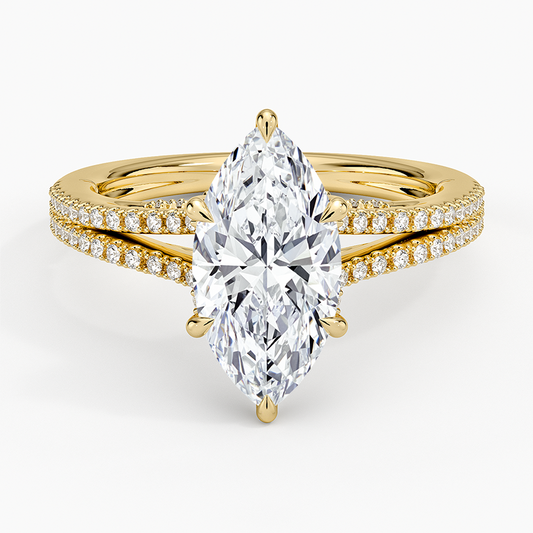 Icon Diamond Ring (1/3 ct. tw.) - Marquise Center Stone