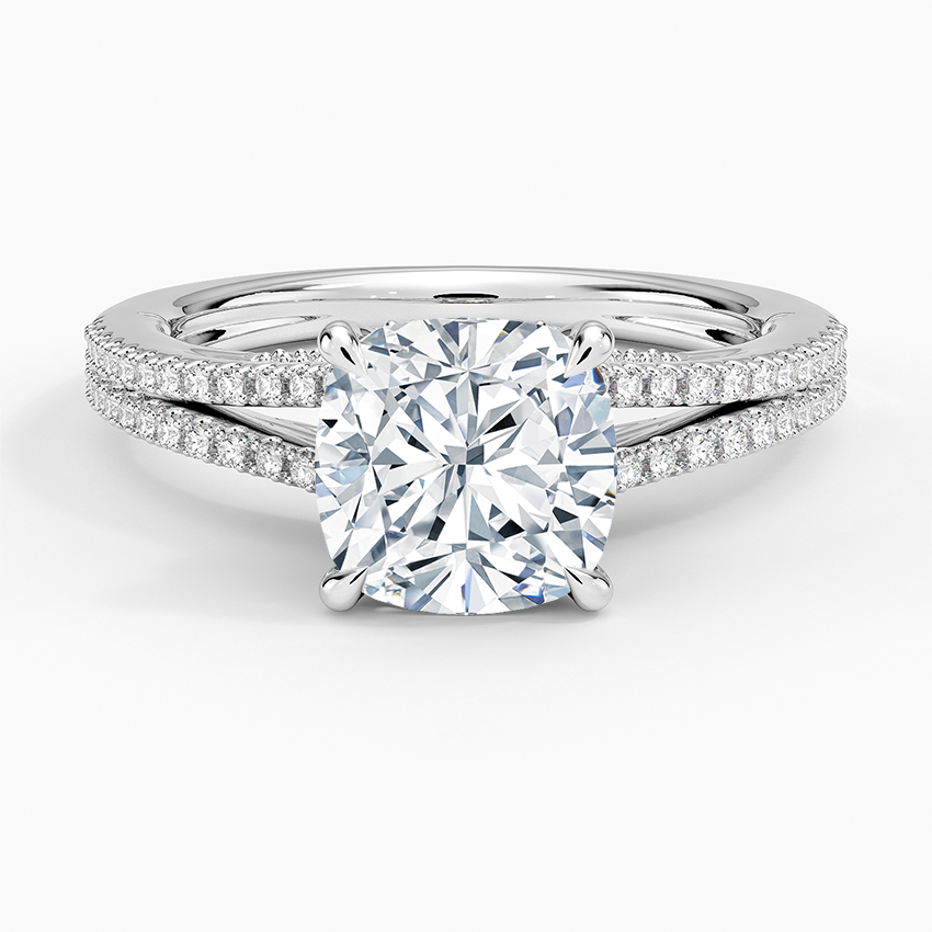 Icon Diamond Ring (1/3 ct. tw.) - Cushion Cut Center Stone