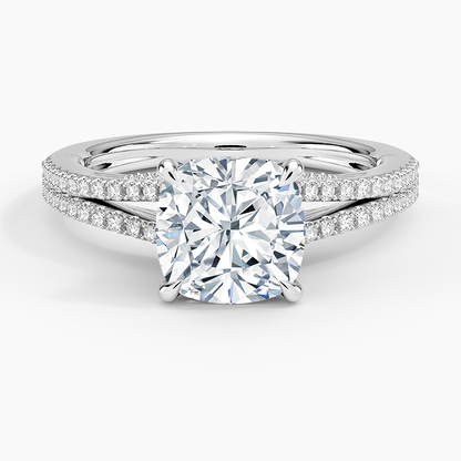 Icon Diamond Ring (1/3 ct. tw.) - Cushion Cut Center Stone
