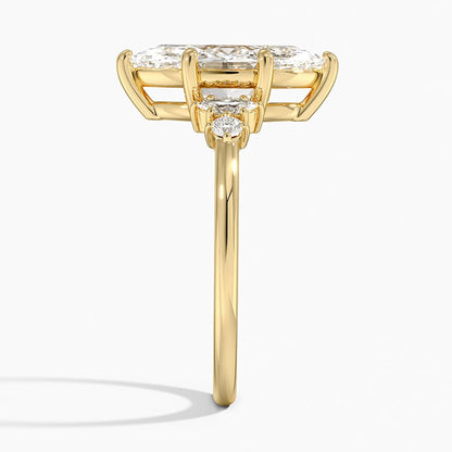 Miroir Diamond Ring - Marquise Cut Center Stone
