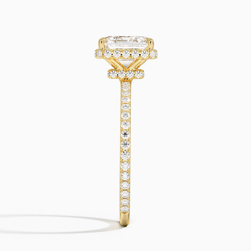 Gala Diamond Ring - Asscher Cut Center Stone