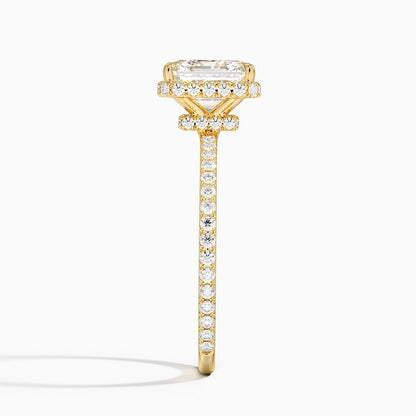 Gala Diamond Ring - Asscher Cut Center Stone