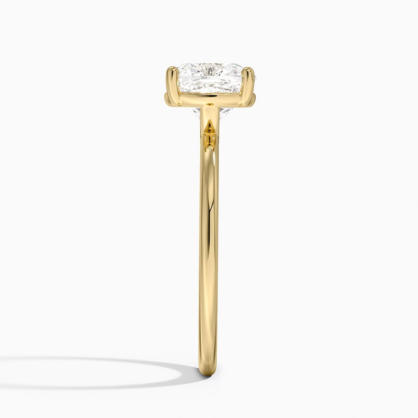 Gwen Perfect Fit Solitaire Ring - Old Mine Cut Center Stone