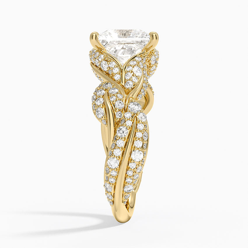 Olivia Diamond Ring (1 ct. tw.) - Princess Cut Center Stone