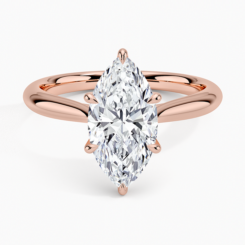 Catalina Solitaire Ring - Marquise Center Stone