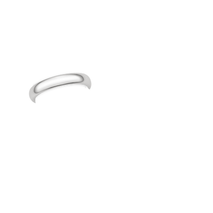 Comfort Fit 4mm Wedding Ring
