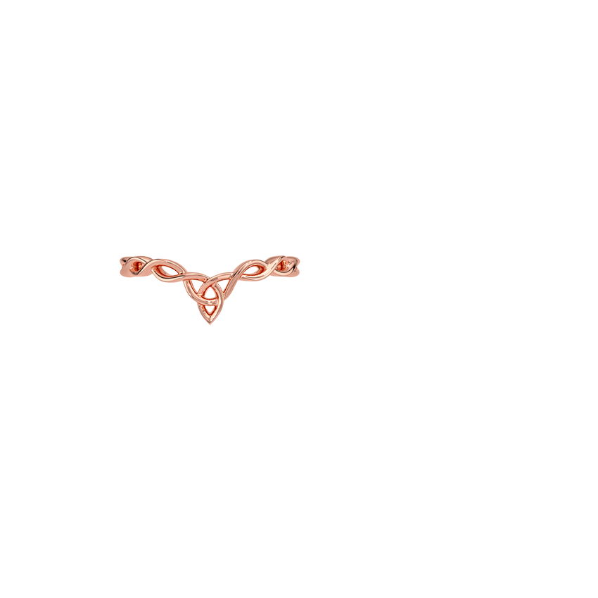 Celtic Knot Contoured Ring