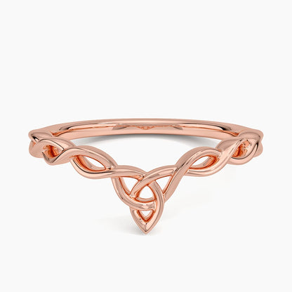 Celtic Knot Contoured Ring