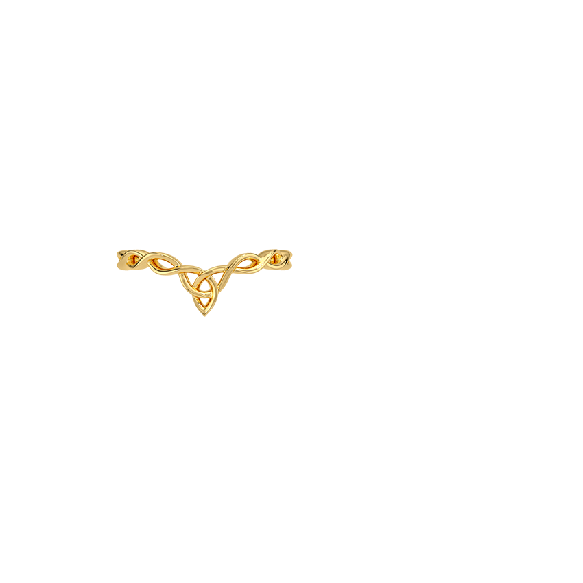 Celtic Knot Contoured Ring