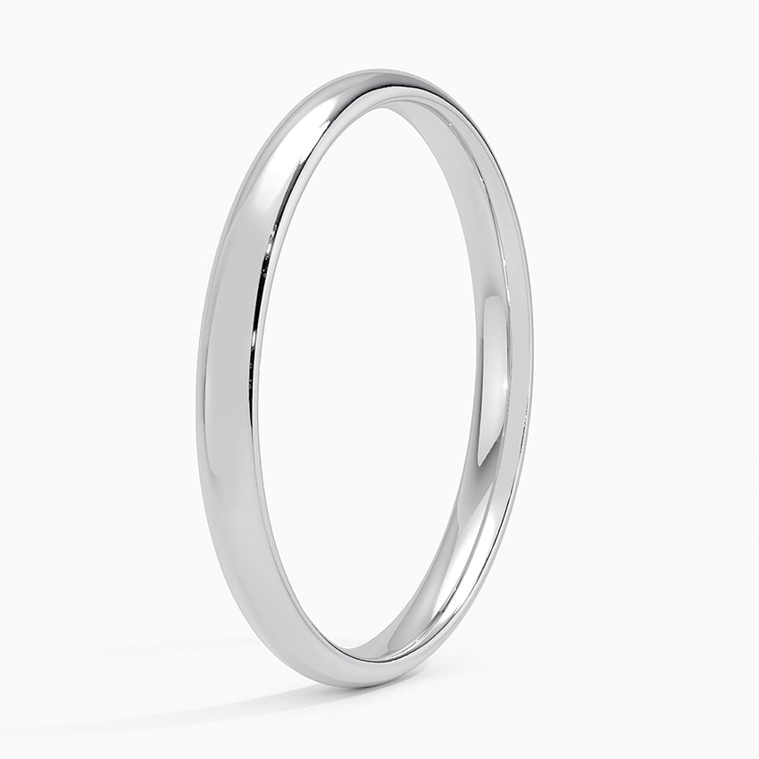 2mm Slim Profile Wedding Ring