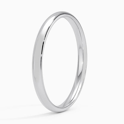 2mm Slim Profile Wedding Ring