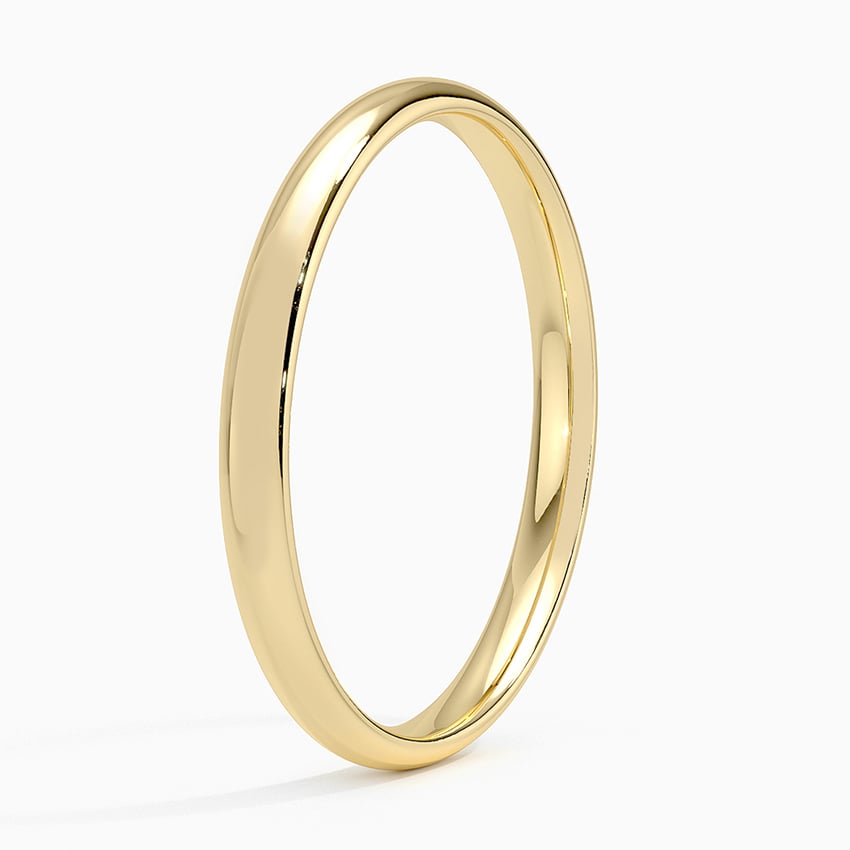 2mm Slim Profile Wedding Ring