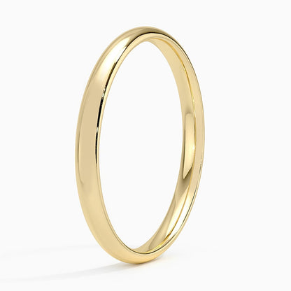 2mm Slim Profile Wedding Ring