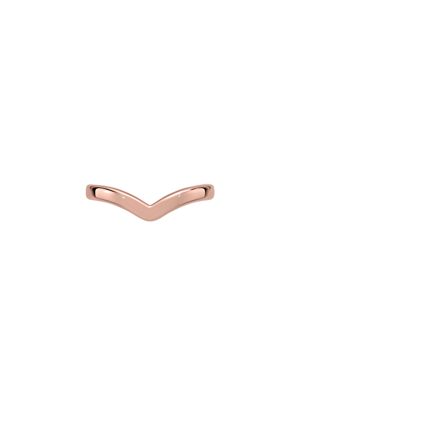 2.5mm Chevron Ring