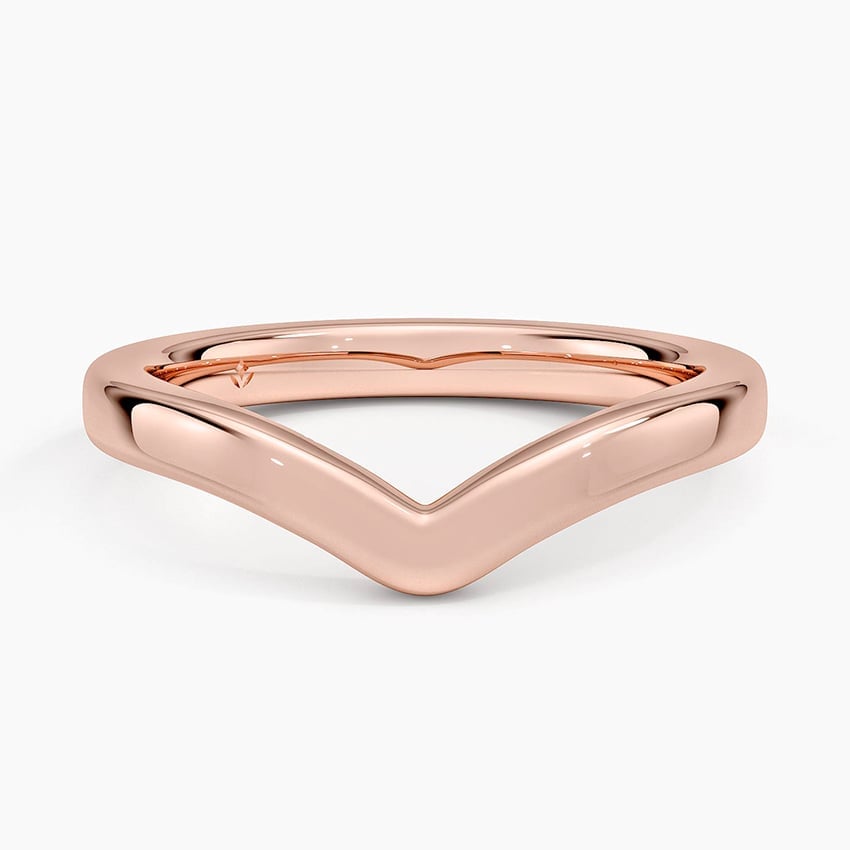 2.5mm Chevron Ring