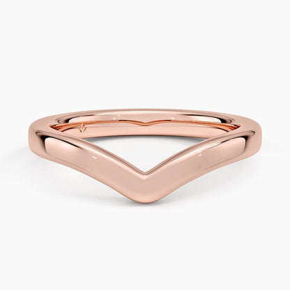 2.5mm Chevron Ring