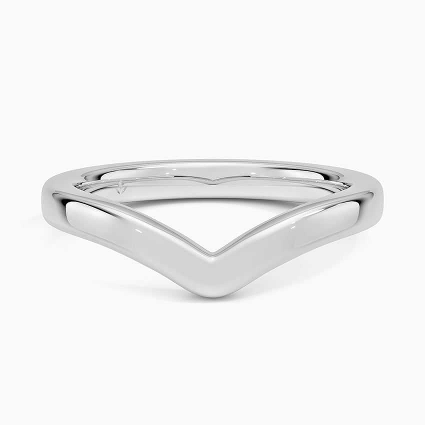 2.5mm Chevron Ring