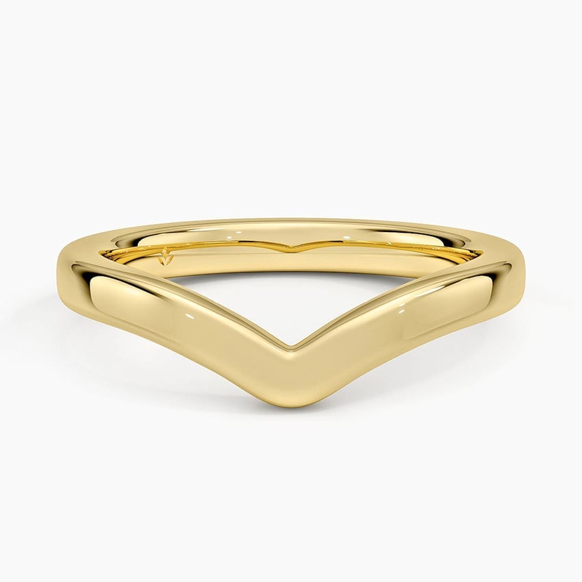 2.5mm Chevron Ring