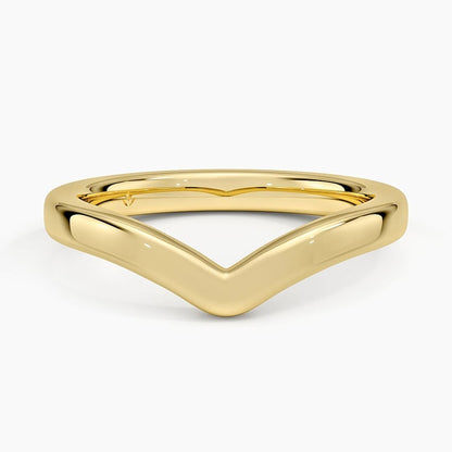 2.5mm Chevron Ring