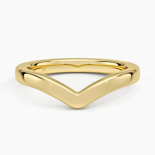 2.5mm Chevron Ring