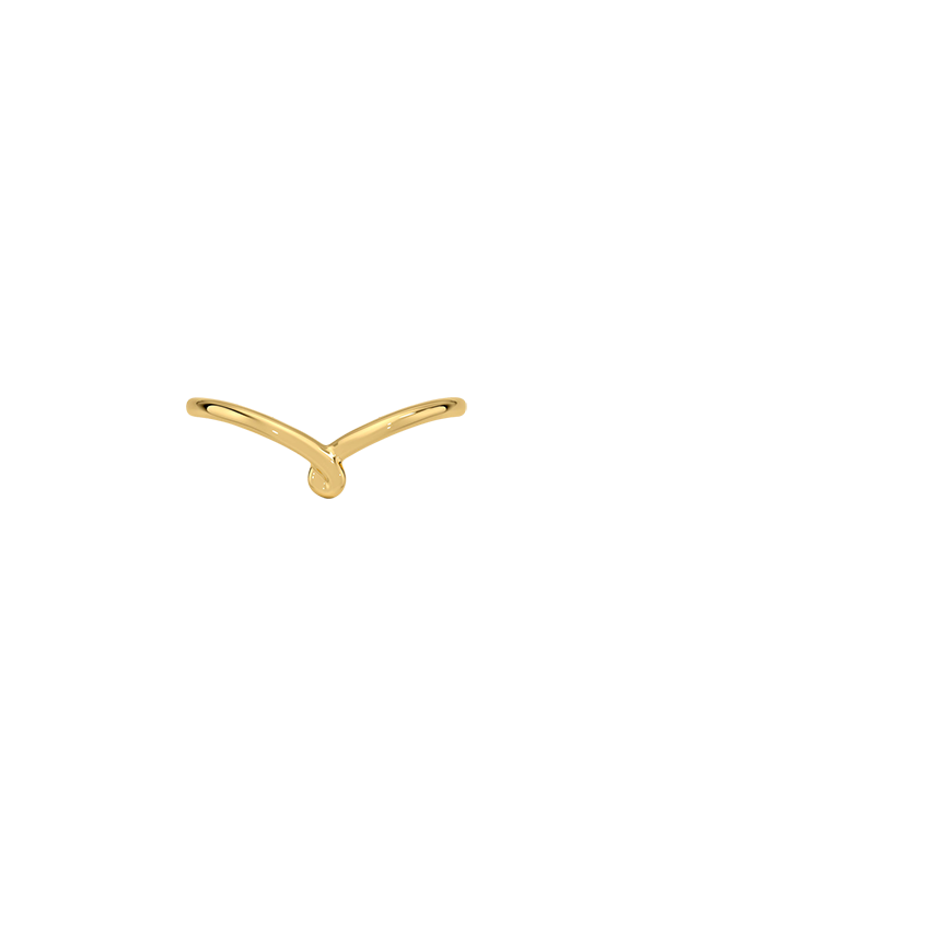 Entwined Contour Ring