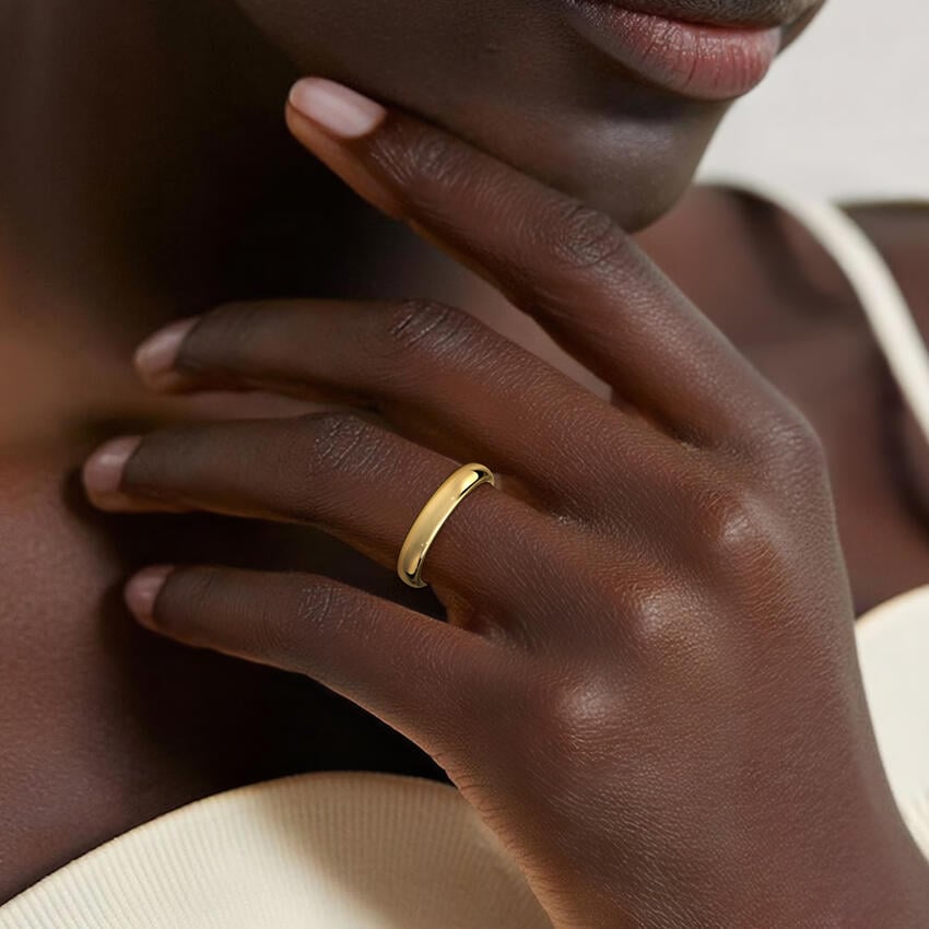 3.5mm Comfort Fit Wedding Ring