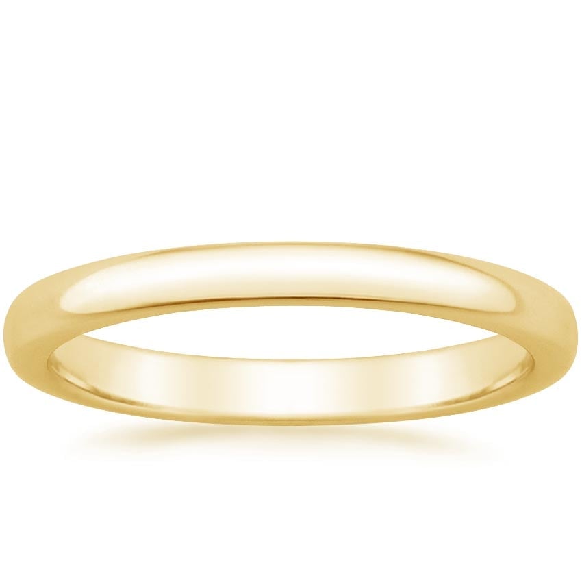 2.5mm Comfort Fit Wedding Ring