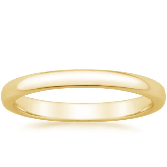 2.5mm Comfort Fit Wedding Ring