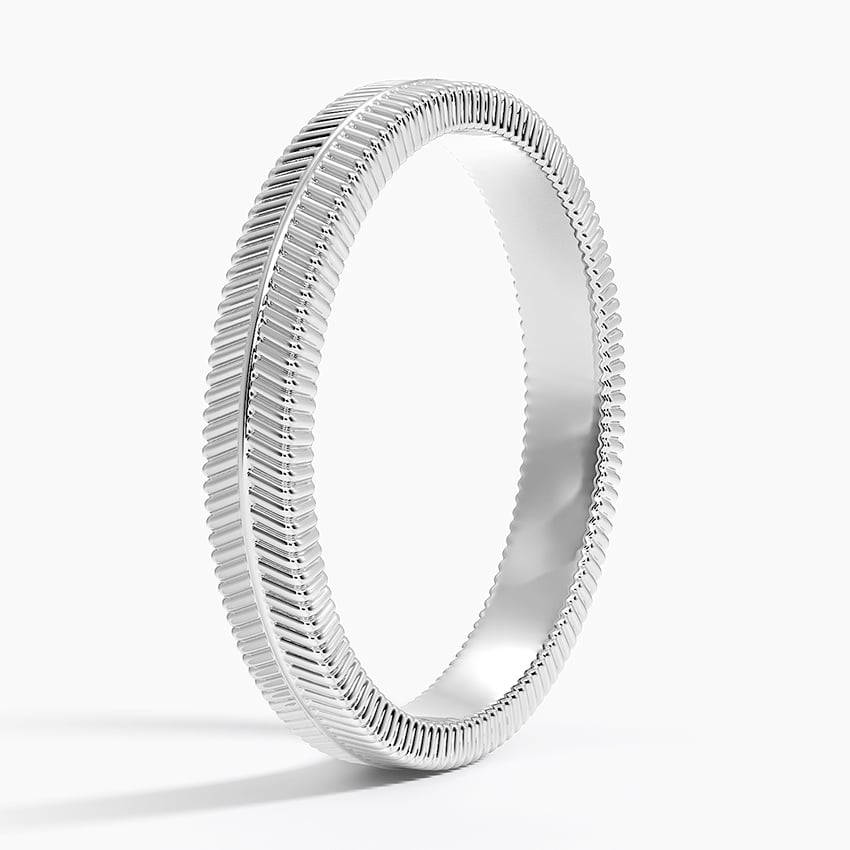 Dezi Herringbone 3mm Ring