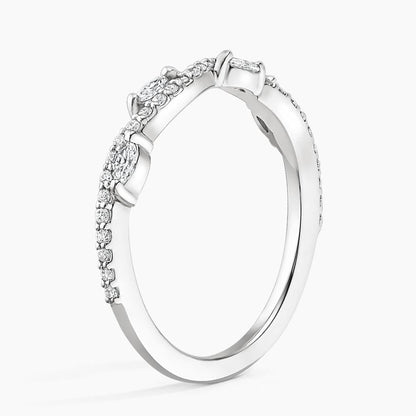 Luxe Winding Willow Lab Diamond Ring (1/4 ct. tw.)