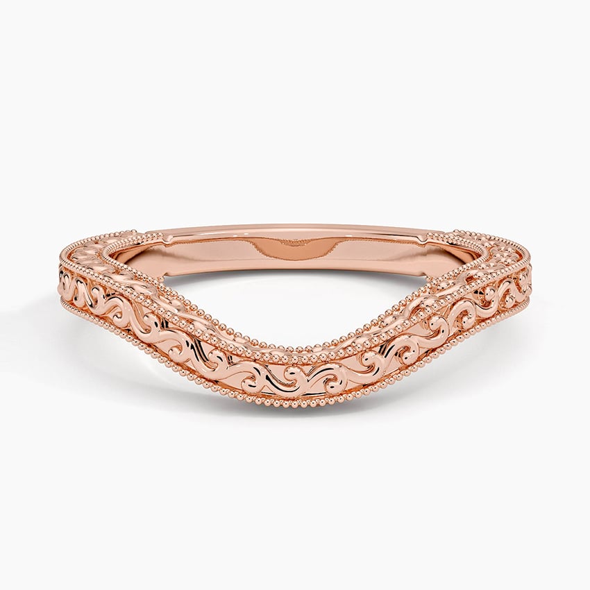 Hudson Engraved Contour Ring
