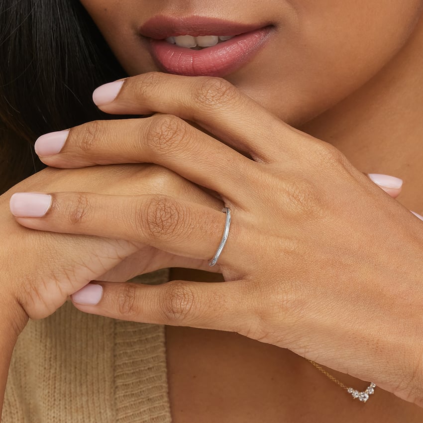 Camellia Wedding Ring