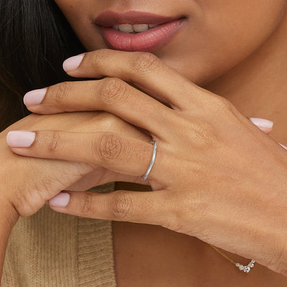 Camellia Wedding Ring