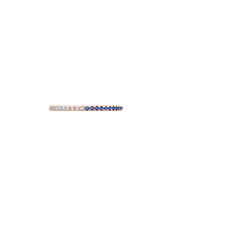 Ballad Eternity Sapphire and Diamond Ring