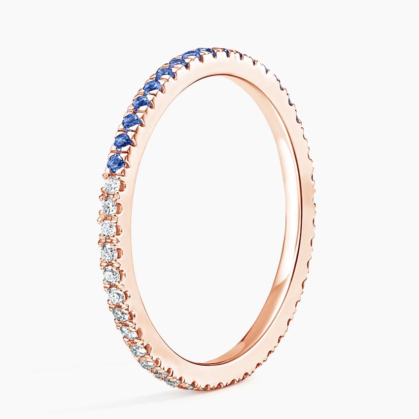 Ballad Eternity Sapphire and Diamond Ring
