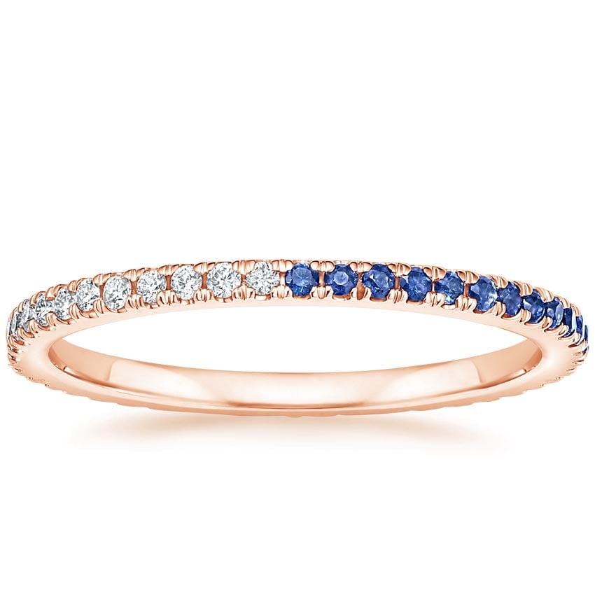 Ballad Eternity Sapphire and Diamond Ring
