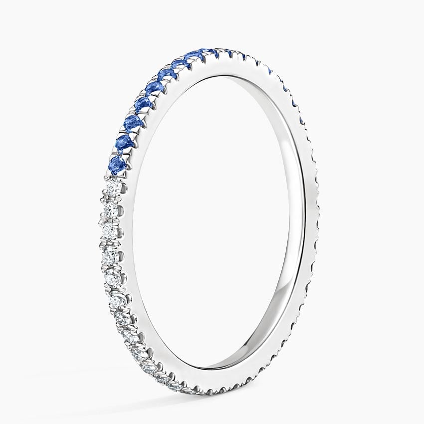 Ballad Eternity Sapphire and Diamond Ring