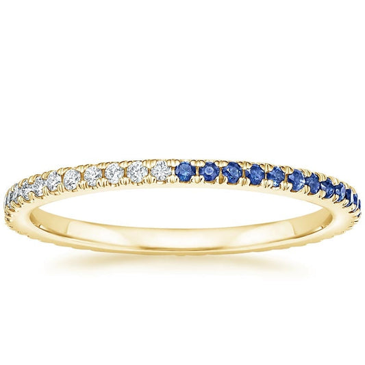 Ballad Eternity Sapphire and Diamond Ring